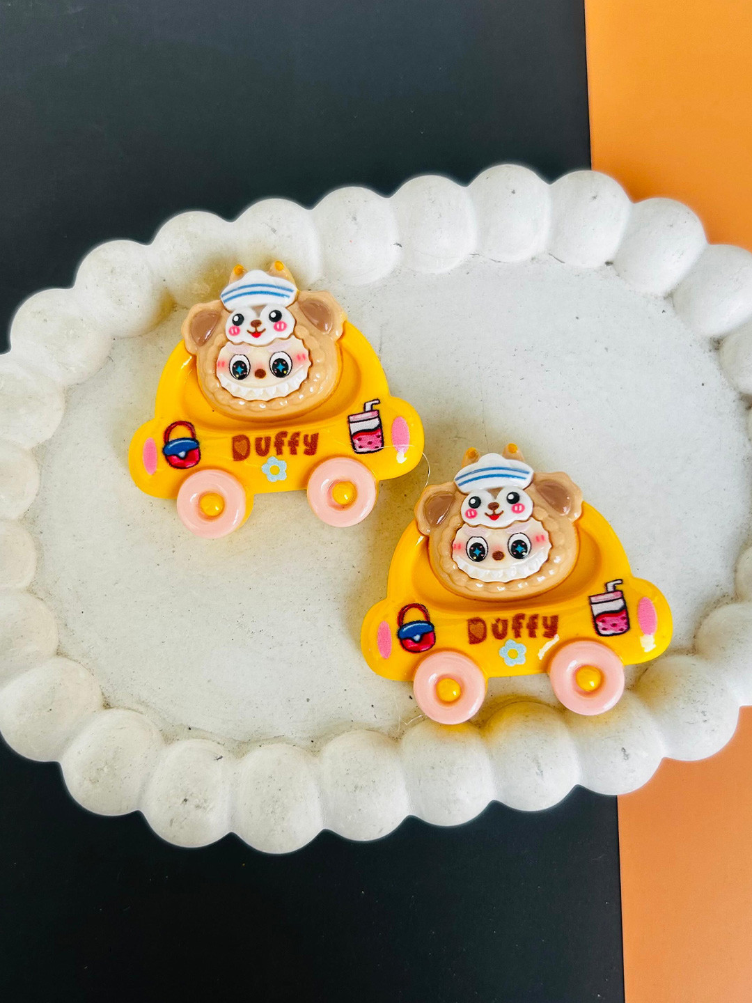 Radhya Accessories Women Set of 2 Duffy Car Alligator Hair Clip