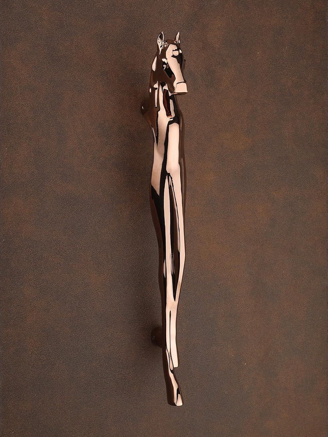 GLOXY  Metal 12 Inch Horse Shape Curved Door Handles