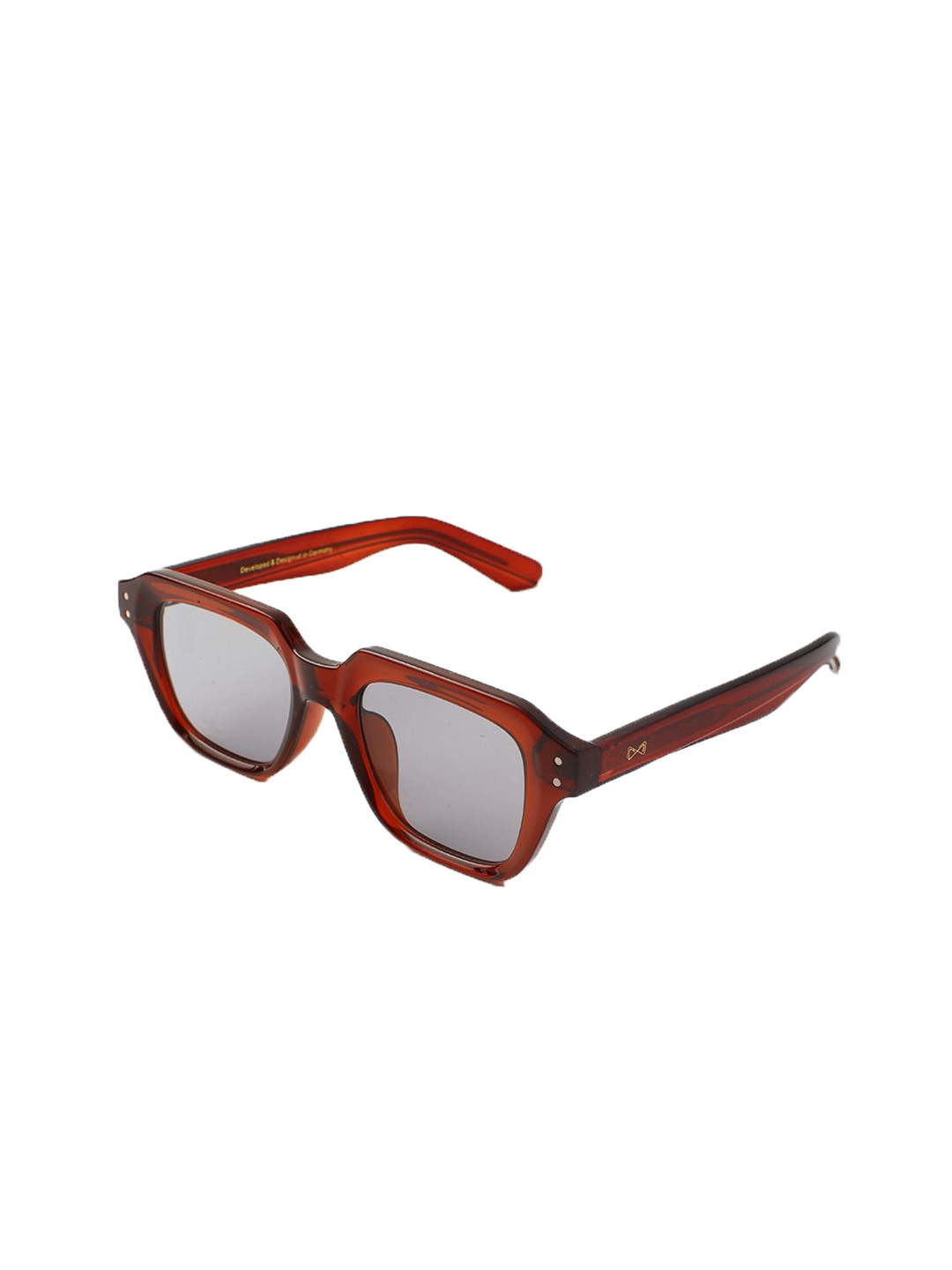 Vojos Unisex Deepwave Pv5 Grey Lens & Red Other Sunglasses With UV Protected Lens