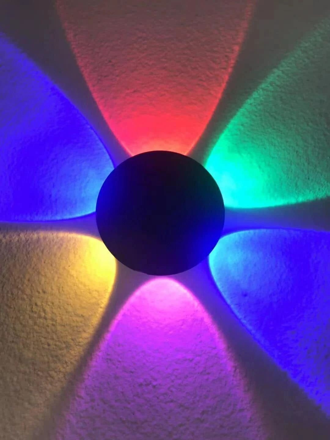 HomesElite Multi-Colored LED Lights Wall Lamp