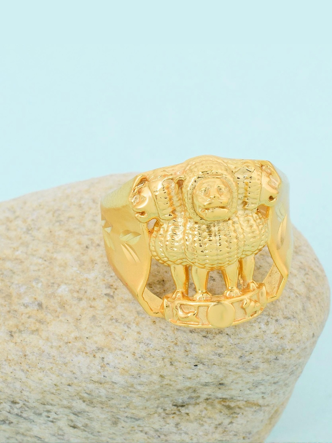 Brass Micron 1 gram gold Men Fashion Jewellery Finger ring
