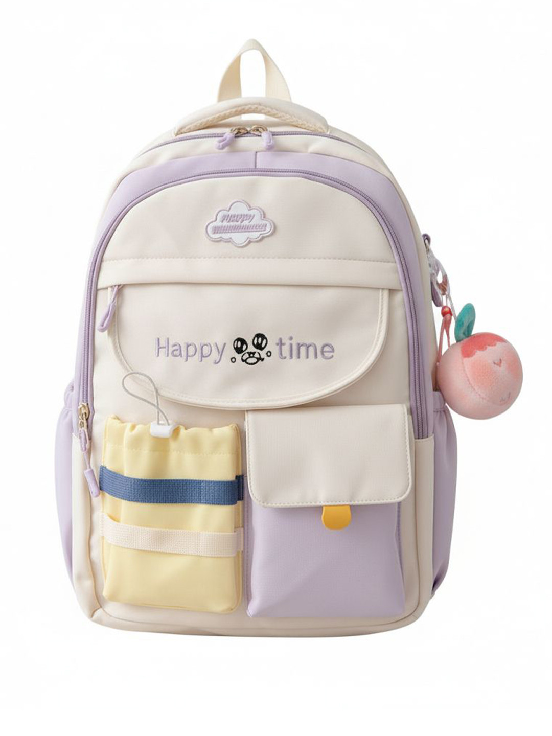 WALSON Women Colourblocked Water-Resistant Backpack