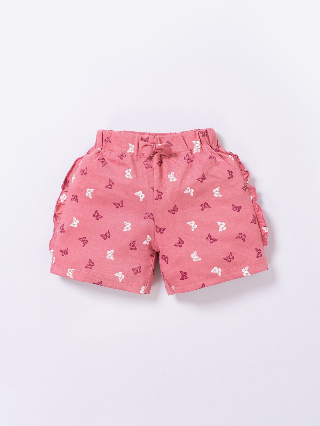 GEMINI Girls Graphic Printed Cotton Shorts