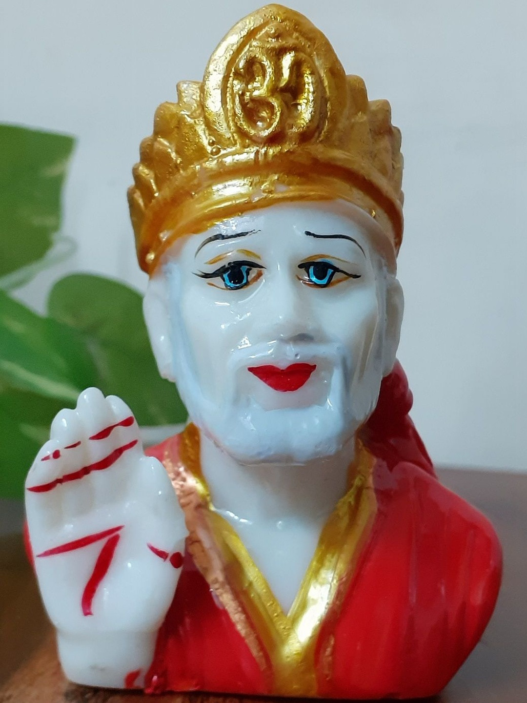 Afterstitch Sai Baba Religious Idol Showpiece