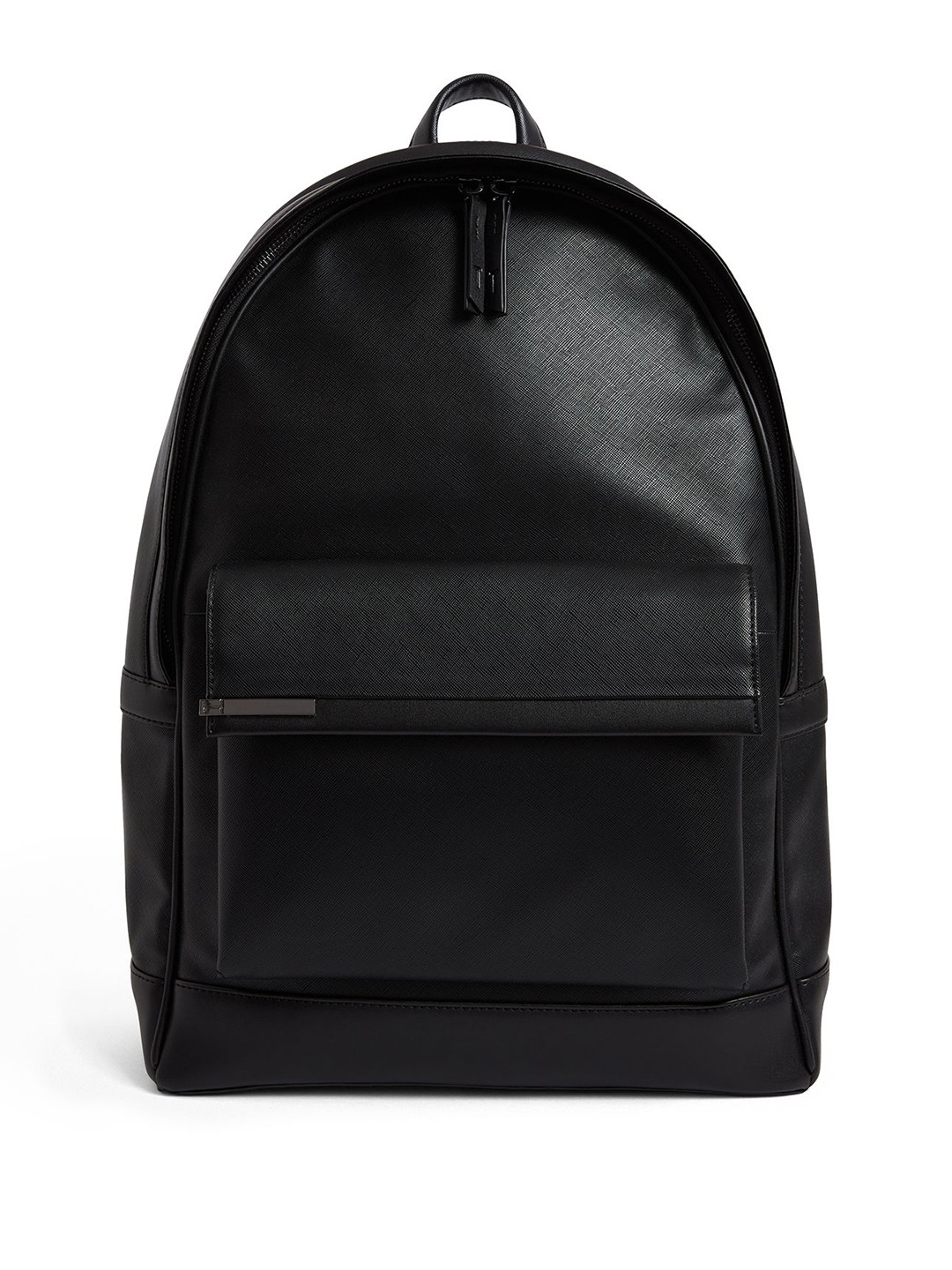 Ted Baker Men Textured Ergonomic Zip Backpack