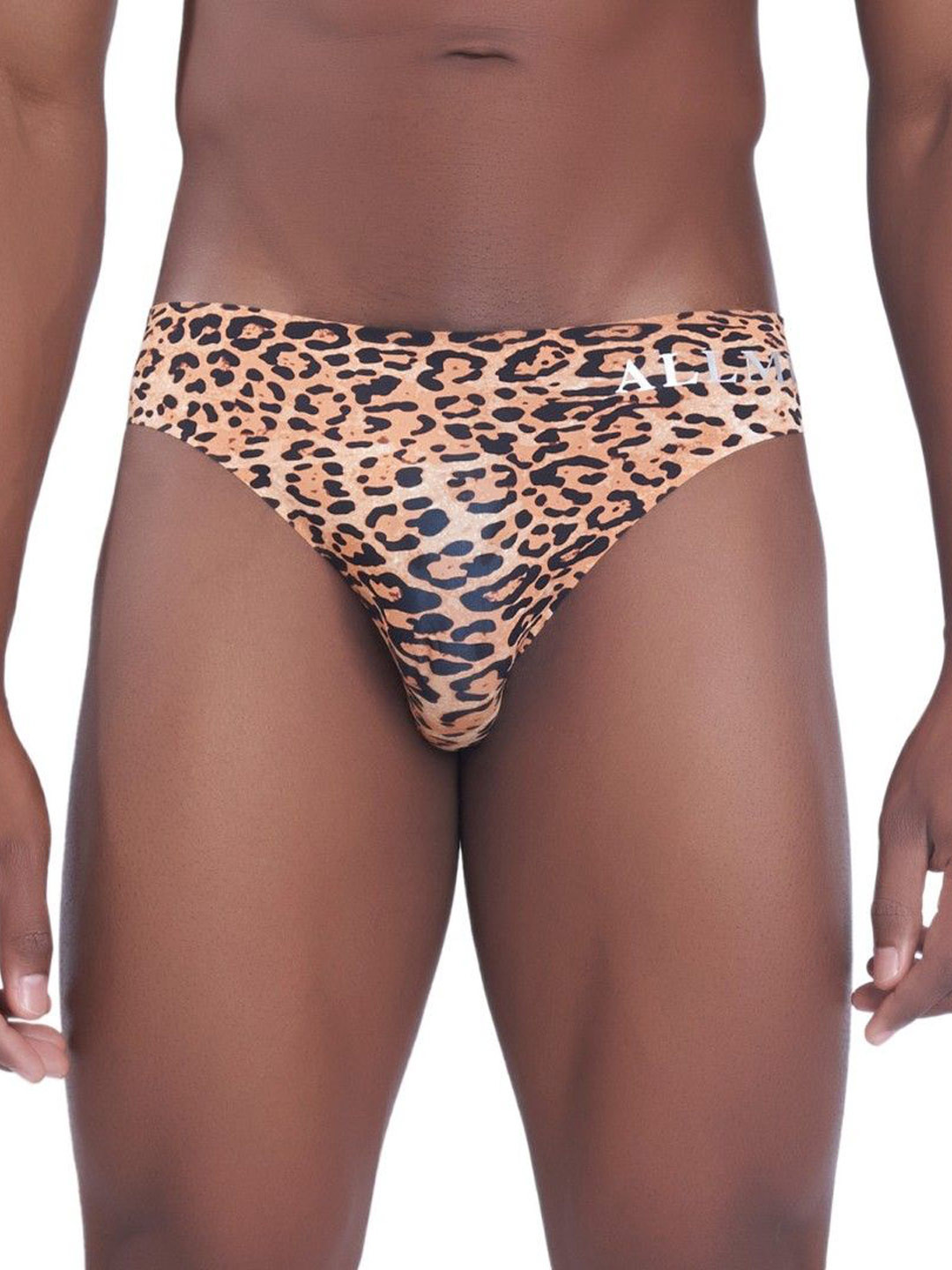 MAML Leopard Printed Mid-Rise Basic Briefs