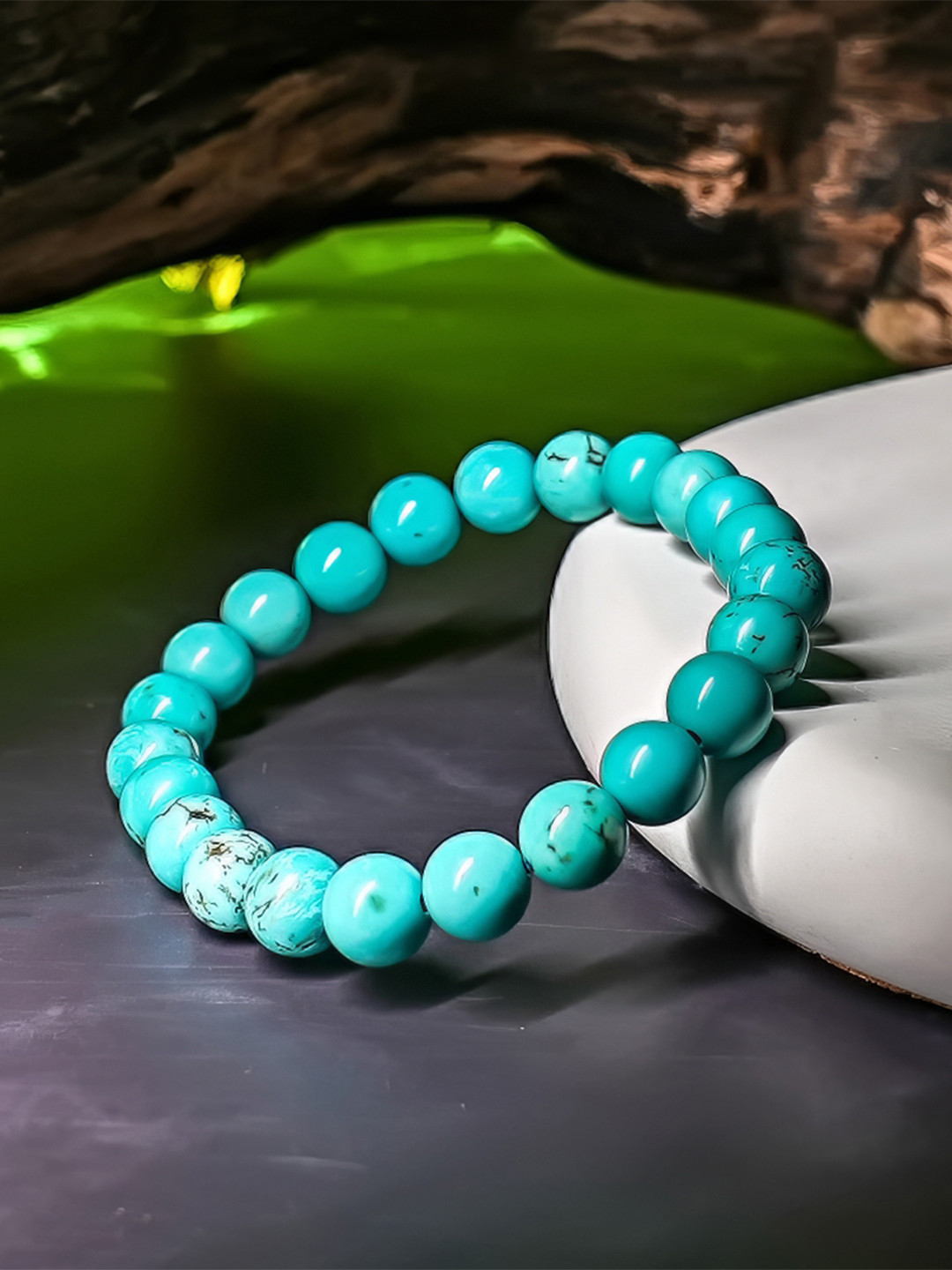 Gemsmantra Unisex Turquoise Bracelet
