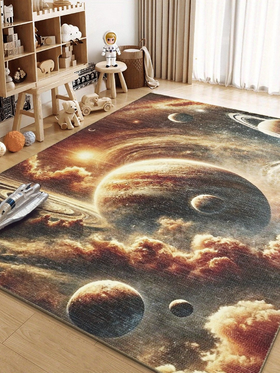 Kaleen India Anti-Skid Backing Washable Indoor-Outdoor Rugs for Bedroom & Home