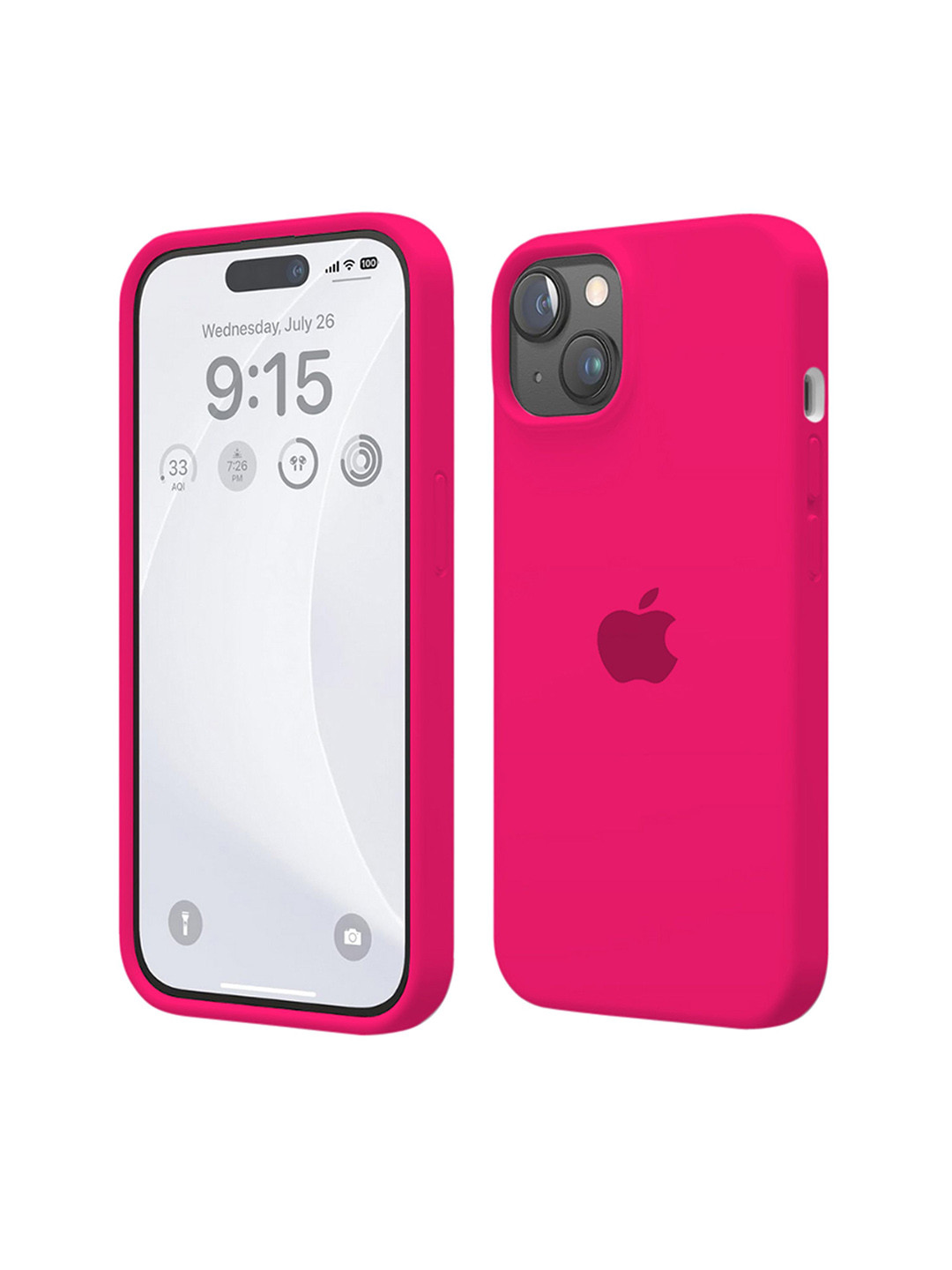 INNOPACE Unisex iPhone 13 Solid Sleek Grip Scratch & Impact Resistant Back Case