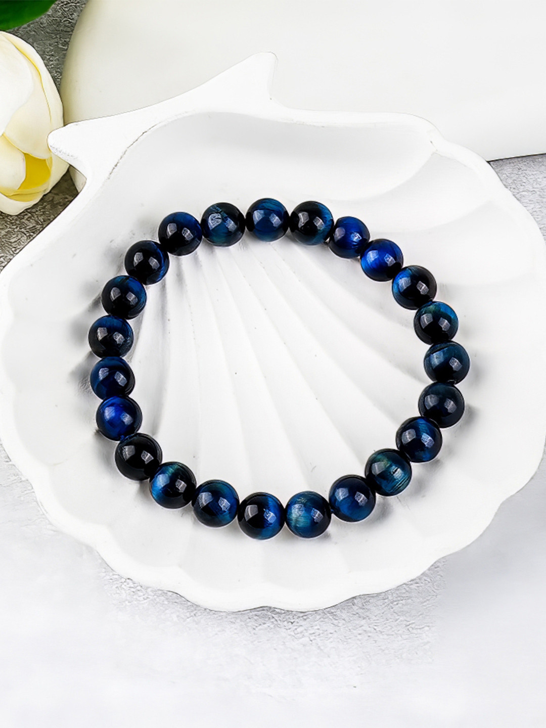 Gemsmantra Unisex Tiger Eye Bracelet