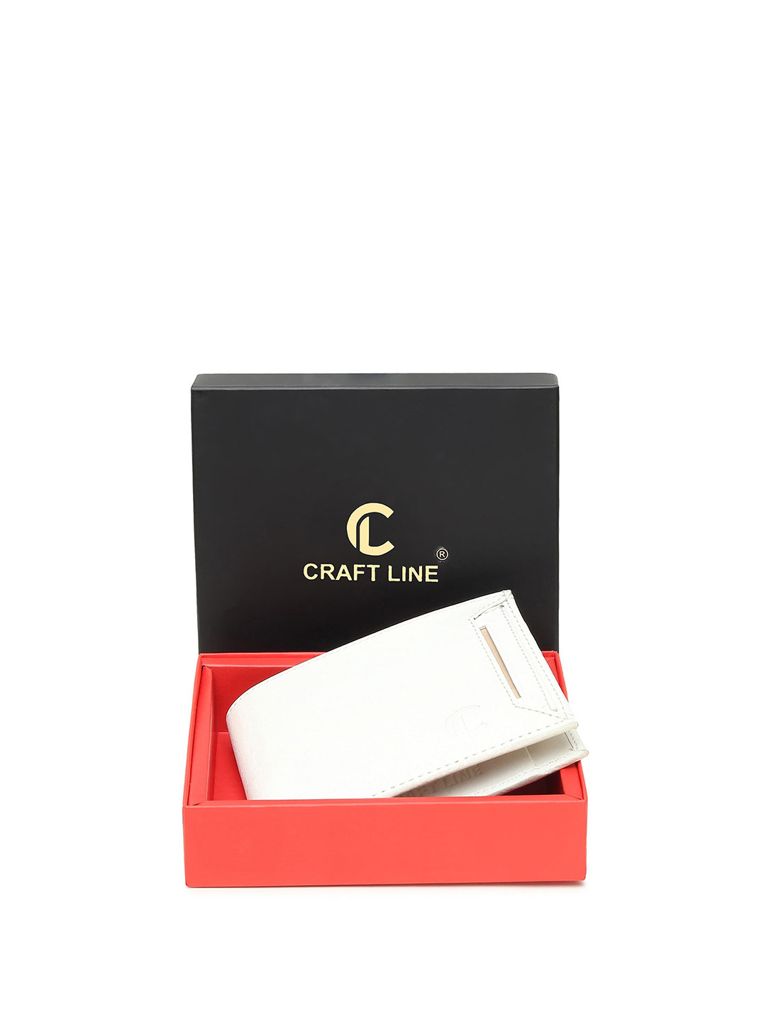 JND Men Kiss Clasp Closure Two Fold Wallet