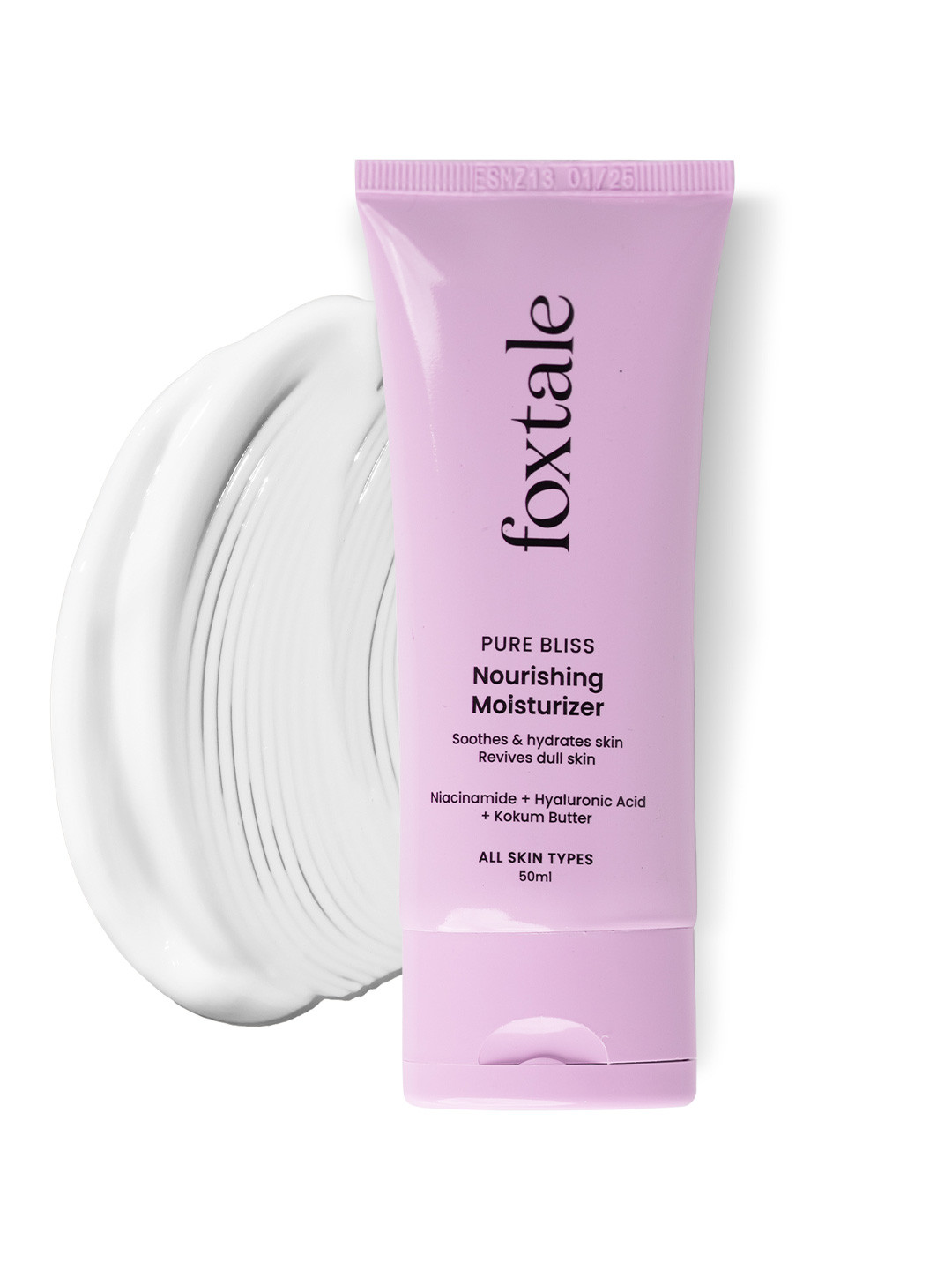 Foxtale Nourishing 72hrs Hydrated Glowing Skin Ceramide Moisturiser-50ml