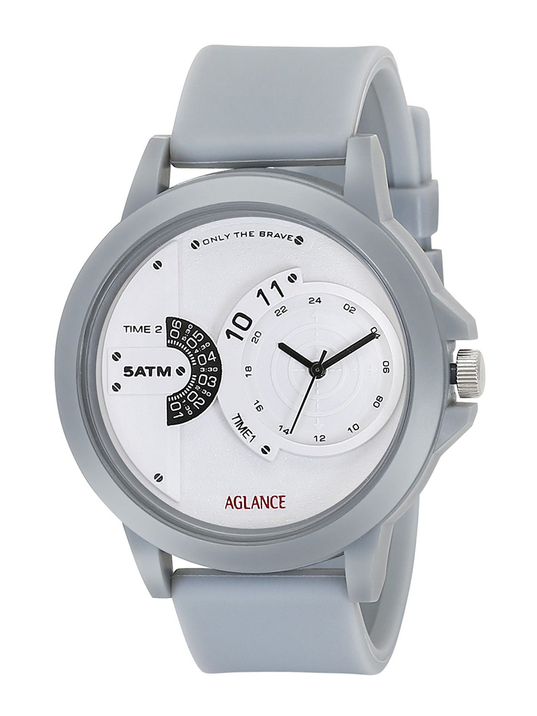 Aglance Unisex Dial & Straps Analogue Watch AGLANCE FT3140 NEW DESIGNER SPORTS WATERPROOF
