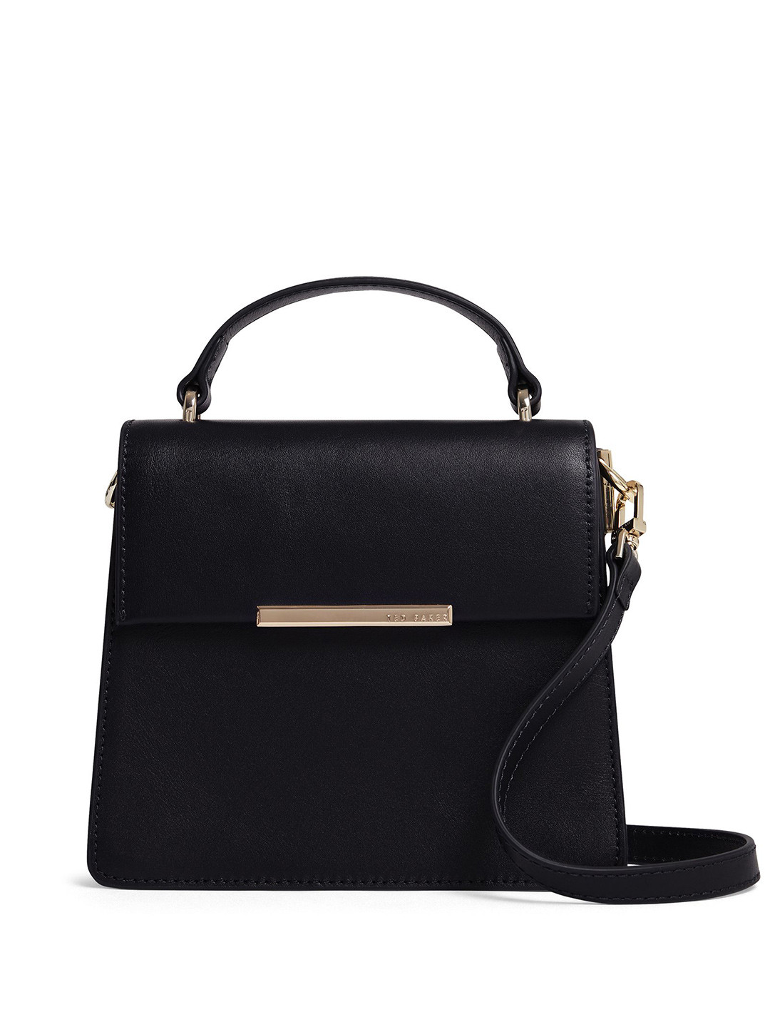 Ted Baker Women Solid Structured Satchel Bag