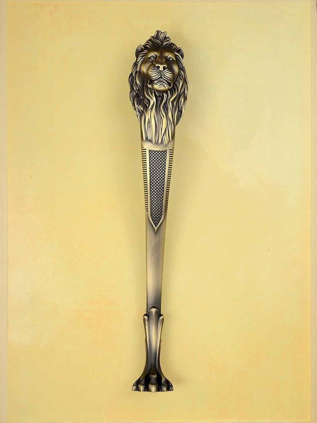GLOXY Aluminium Antique Lion Shape Door Handles