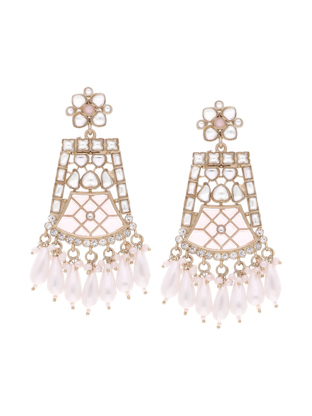 Anouk Women Gold Plated Dangle Earring