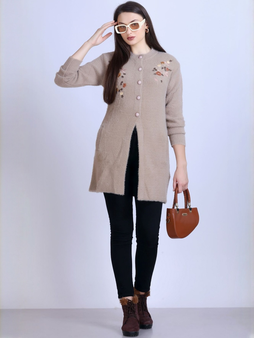 Roadster Women Long Coat Cardigan