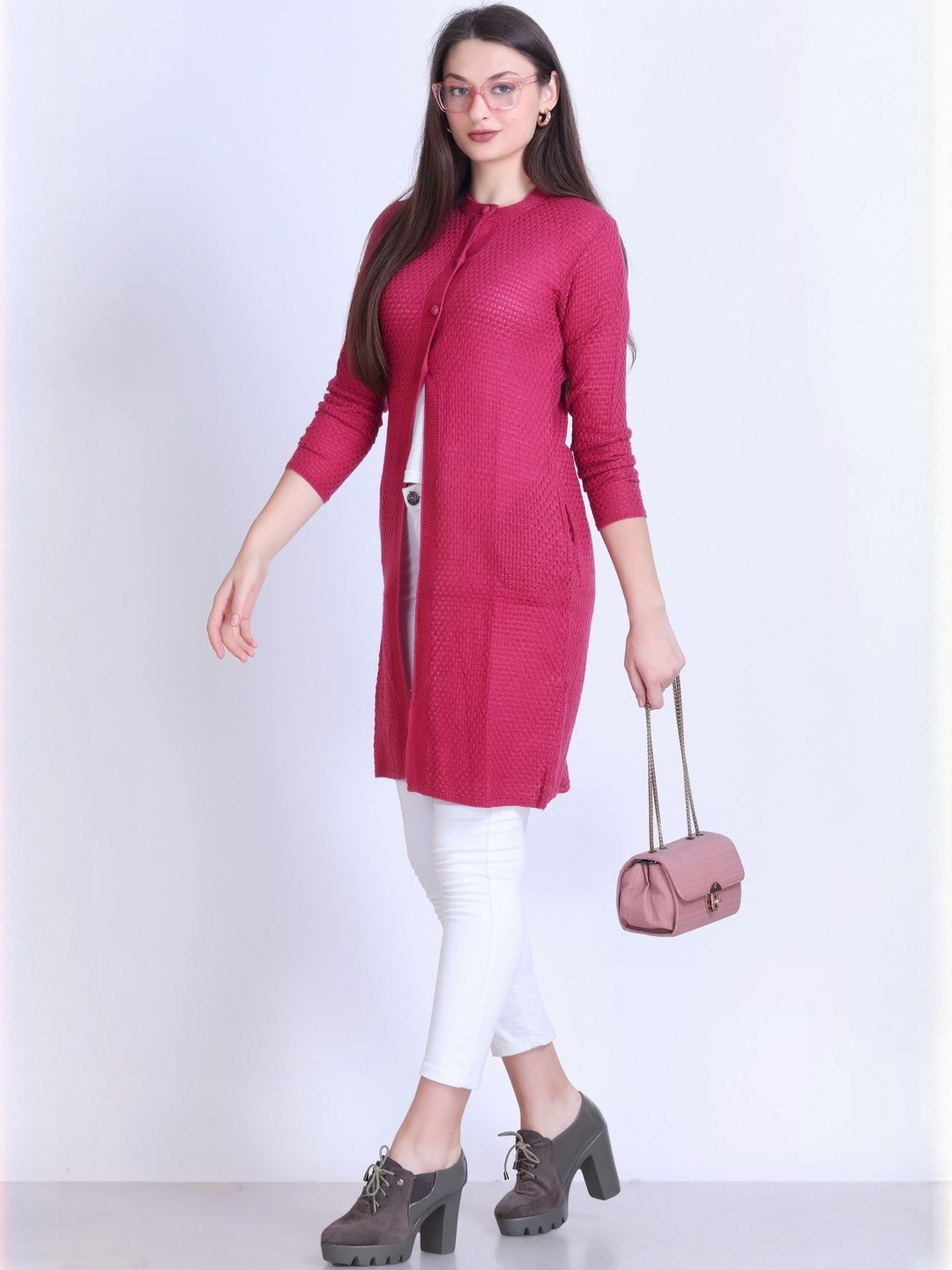 Women Long Coat Style Cardigan