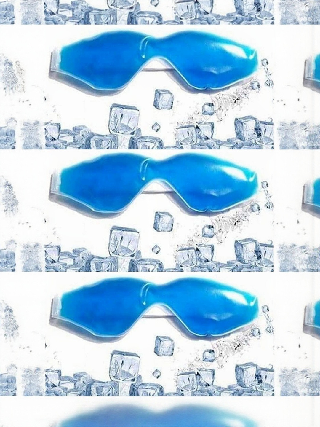 Veeva Beauty & Fashion Pack of 3 Strap-on Cooling Relaxation Eye Gel Mask