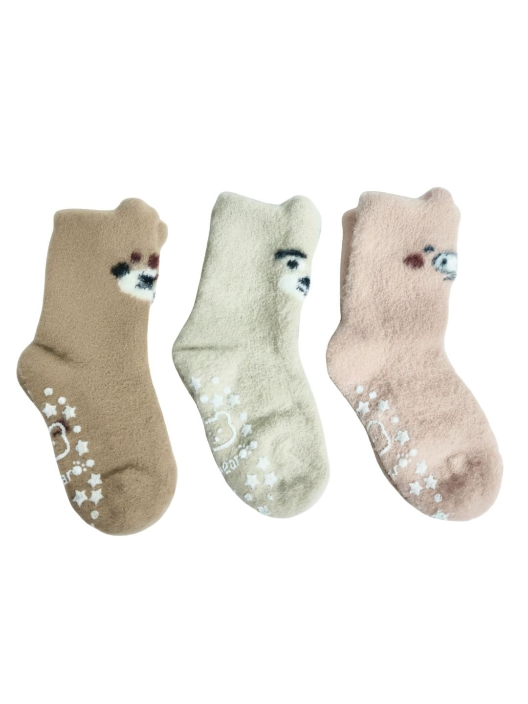 Cdeck Kids Pack of 3 Rabbit Wool Socks