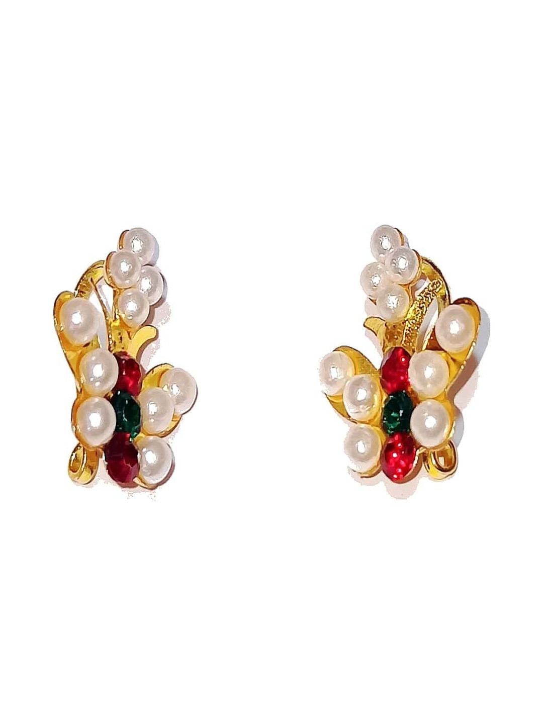 Adhira's Moti Style Studs Earrings