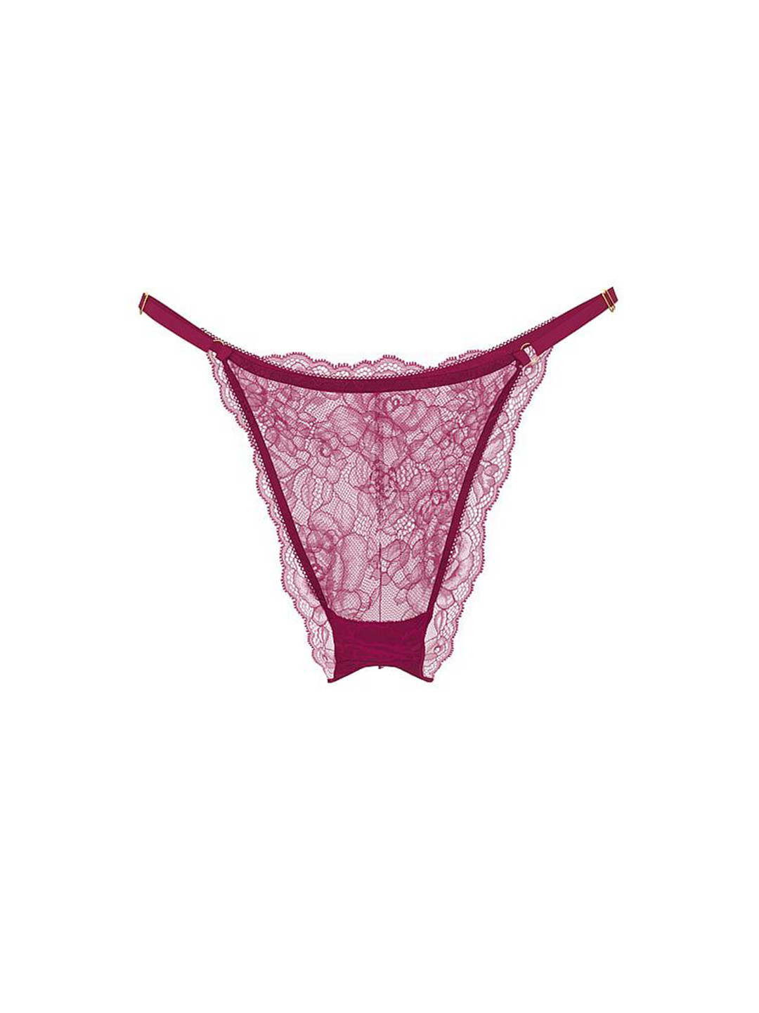 Victoria's Secret Self Design Lace Adjustable Brazilian Thongs