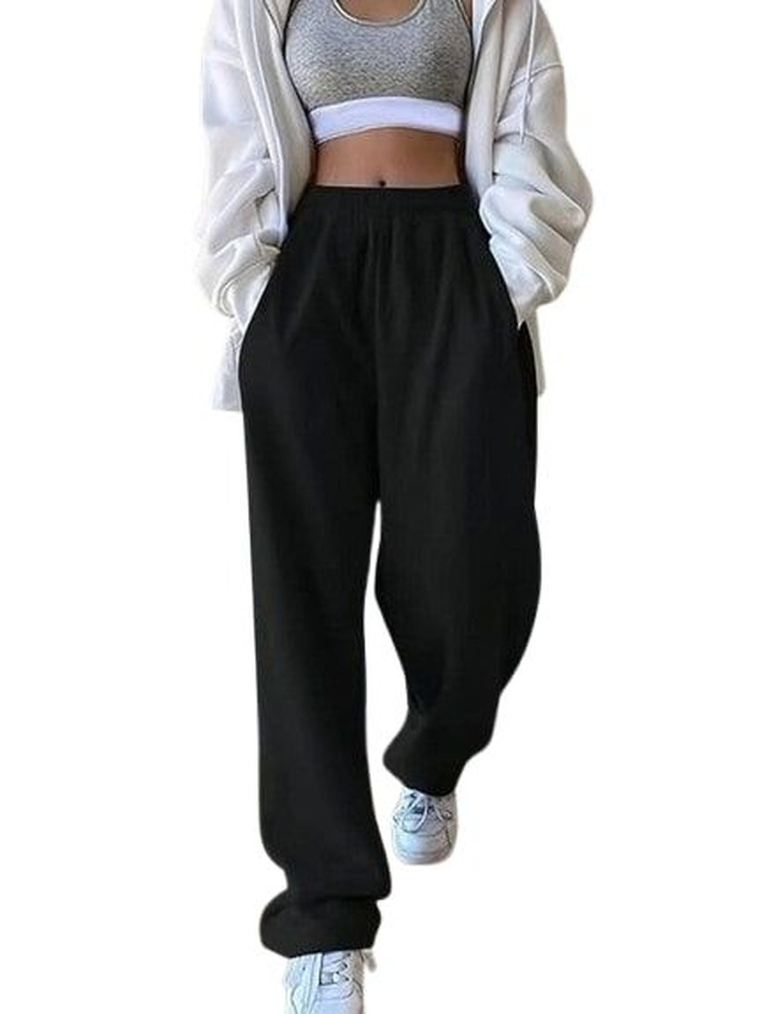PRICHA Original Baggy Mid-Rise Cotton Trousers
