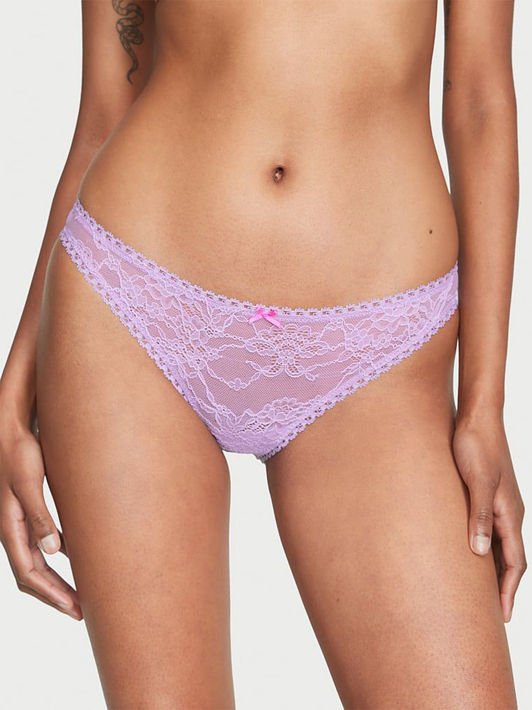 Victoria's Secret Dream Angels Self-Designed Low-Rise Lace-Trim Basic Brief