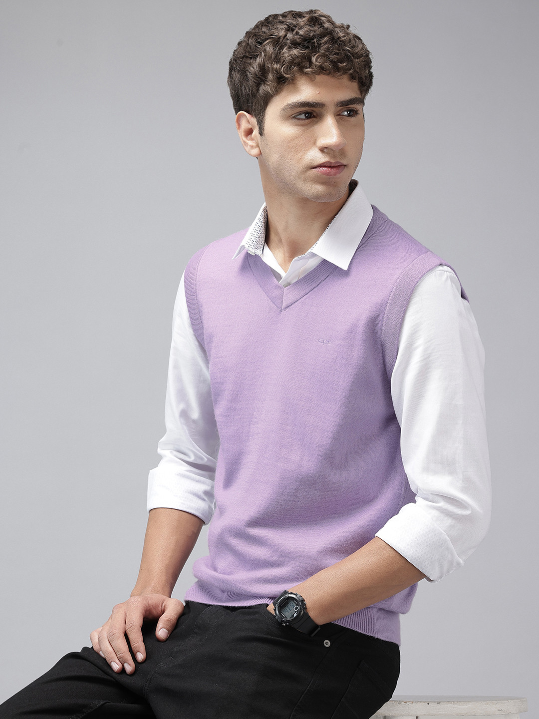 ColorPlus Knitted Sweater Vest