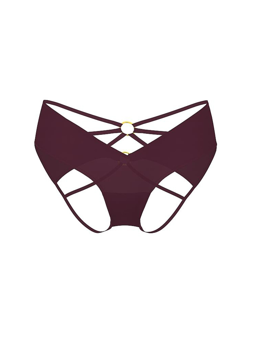 Victoria's Secret Women Very Sexy Strappy Ring Hardware Open-Back Basic Briefs