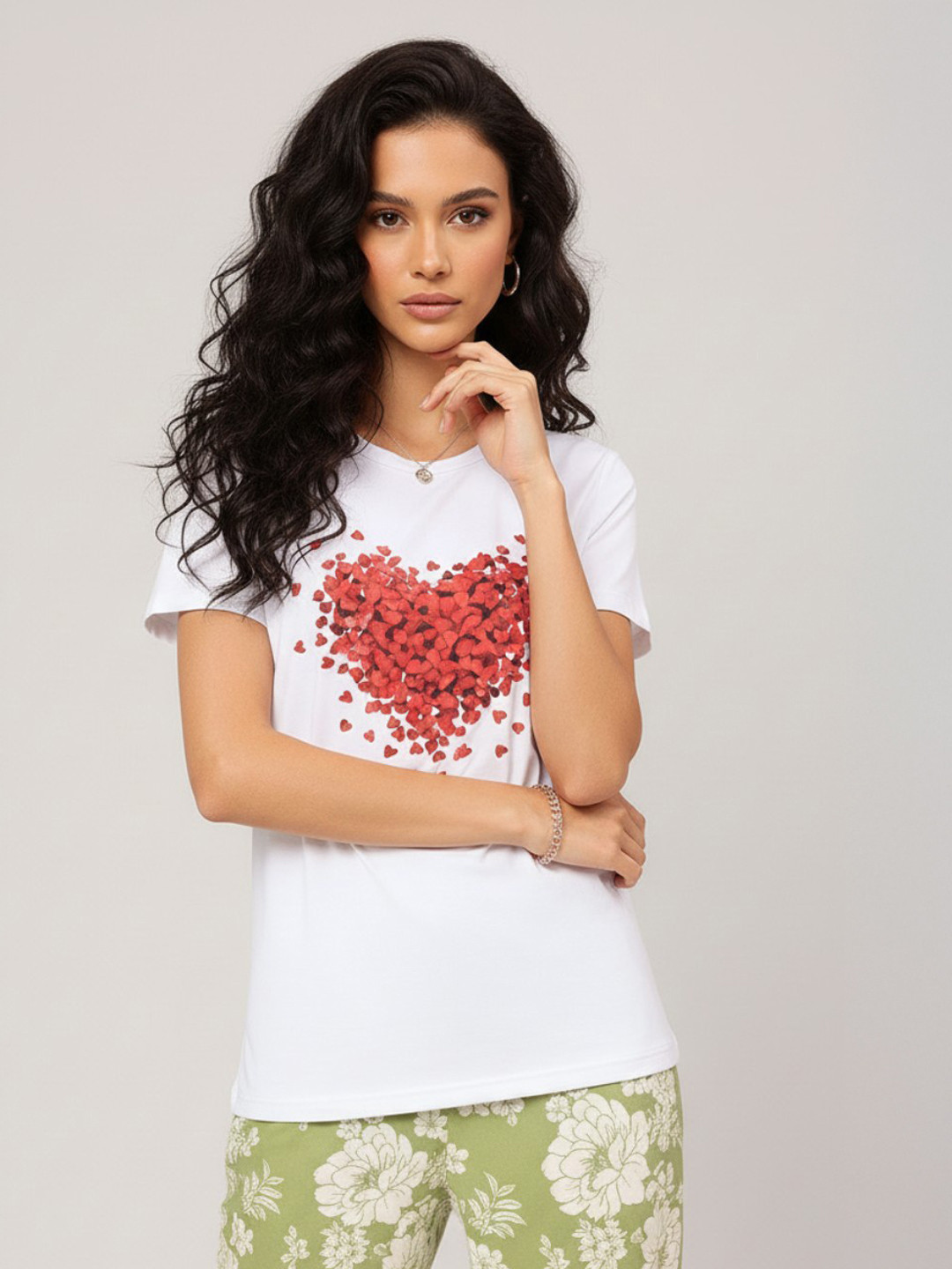 DressBerry Cupid's Favorite Printed T-shirt