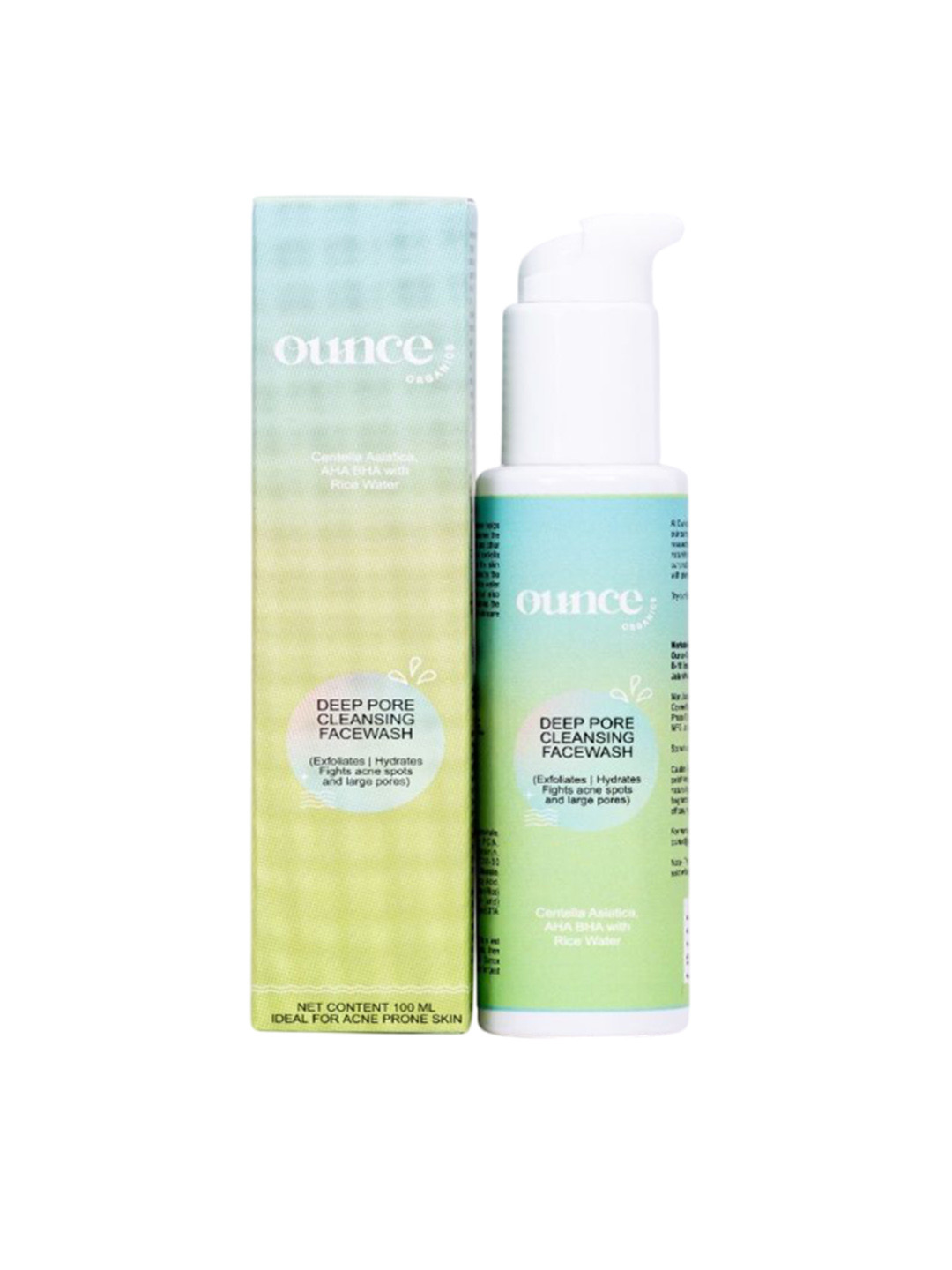 OUNCE ORGANICS Deep Pore Face Wash - 100 ml