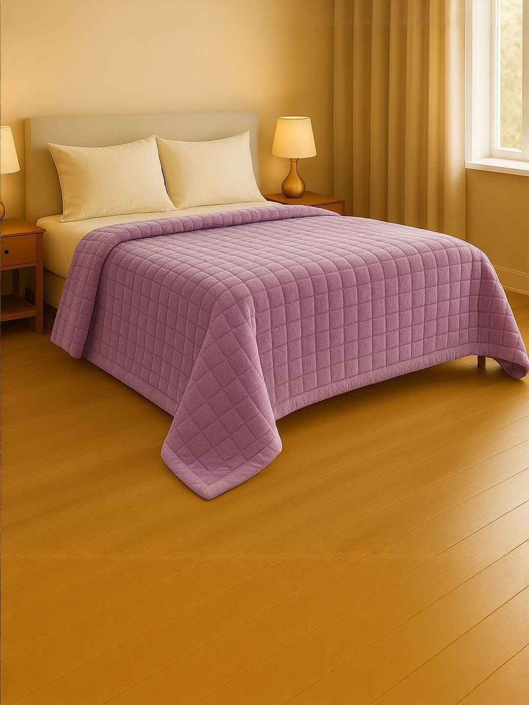 Signature Lavender Mink Heavy Winter Blanket