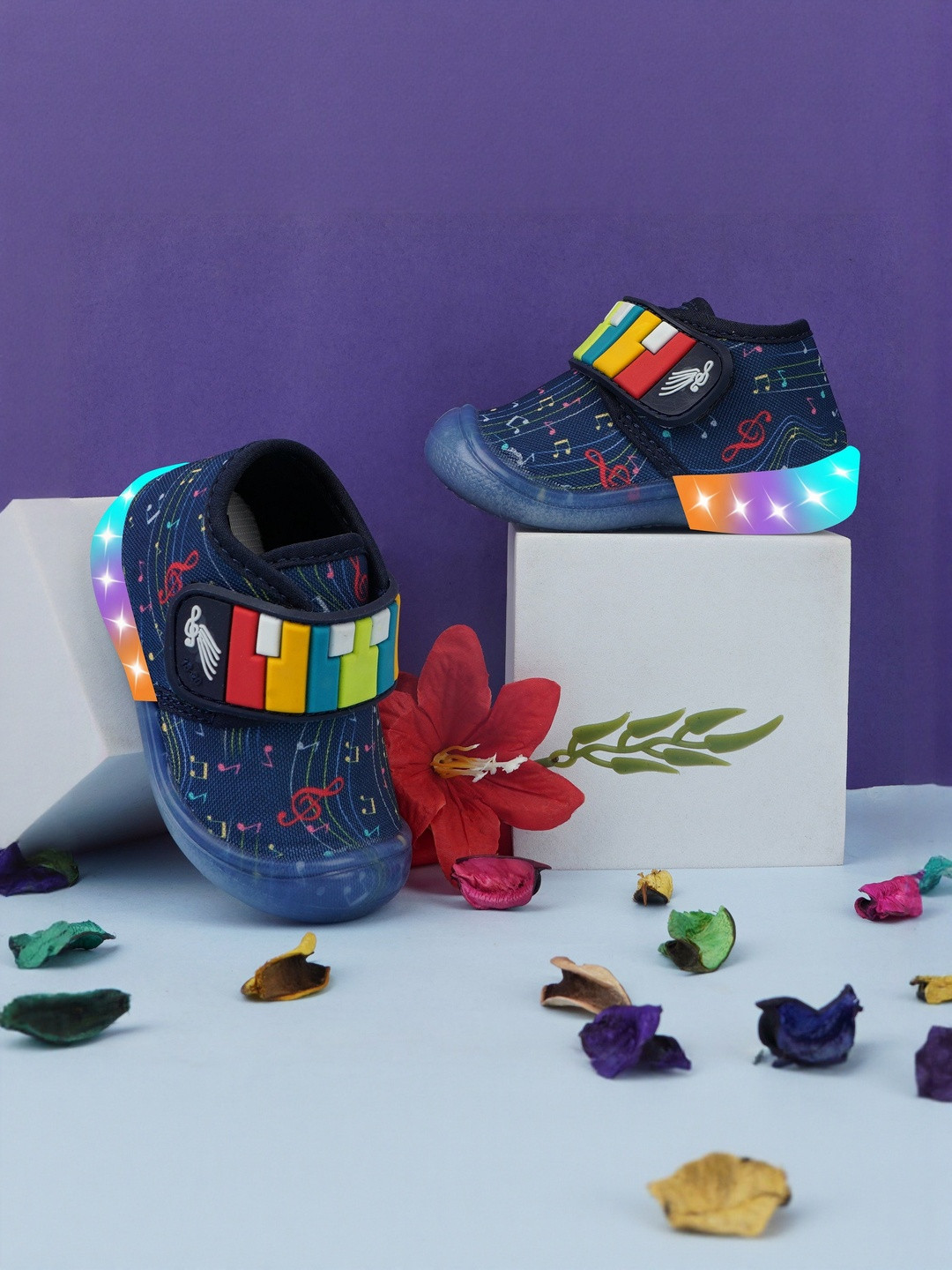LNG Lifestyle Kids Printed Sneakers