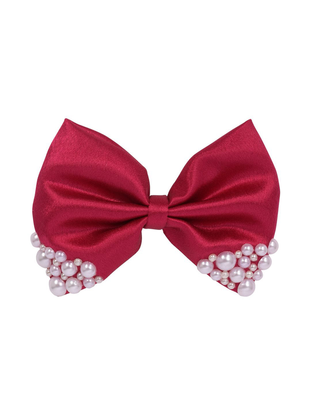 Aye Candy Girls Embellished Bow on Aligator Hair Clip