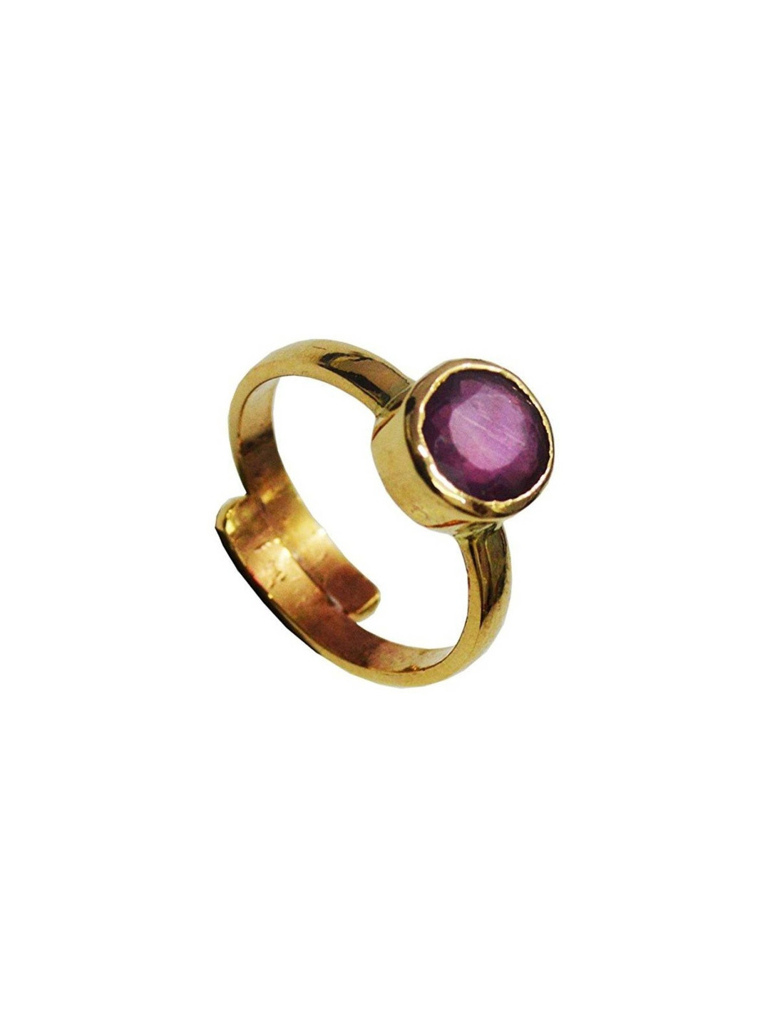 RAVIOUR LIFESTYLE  Purple Alloy Pearls Finger Ring