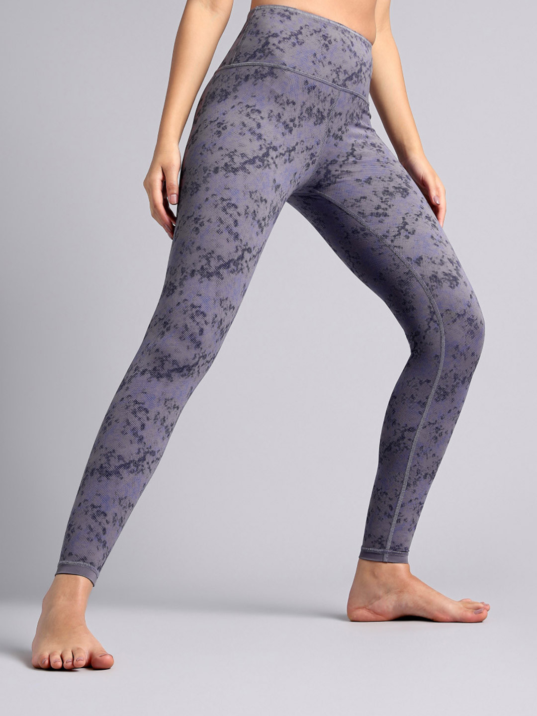 CULT COMFlex Women Dark Grey Yoga Reversible Tights