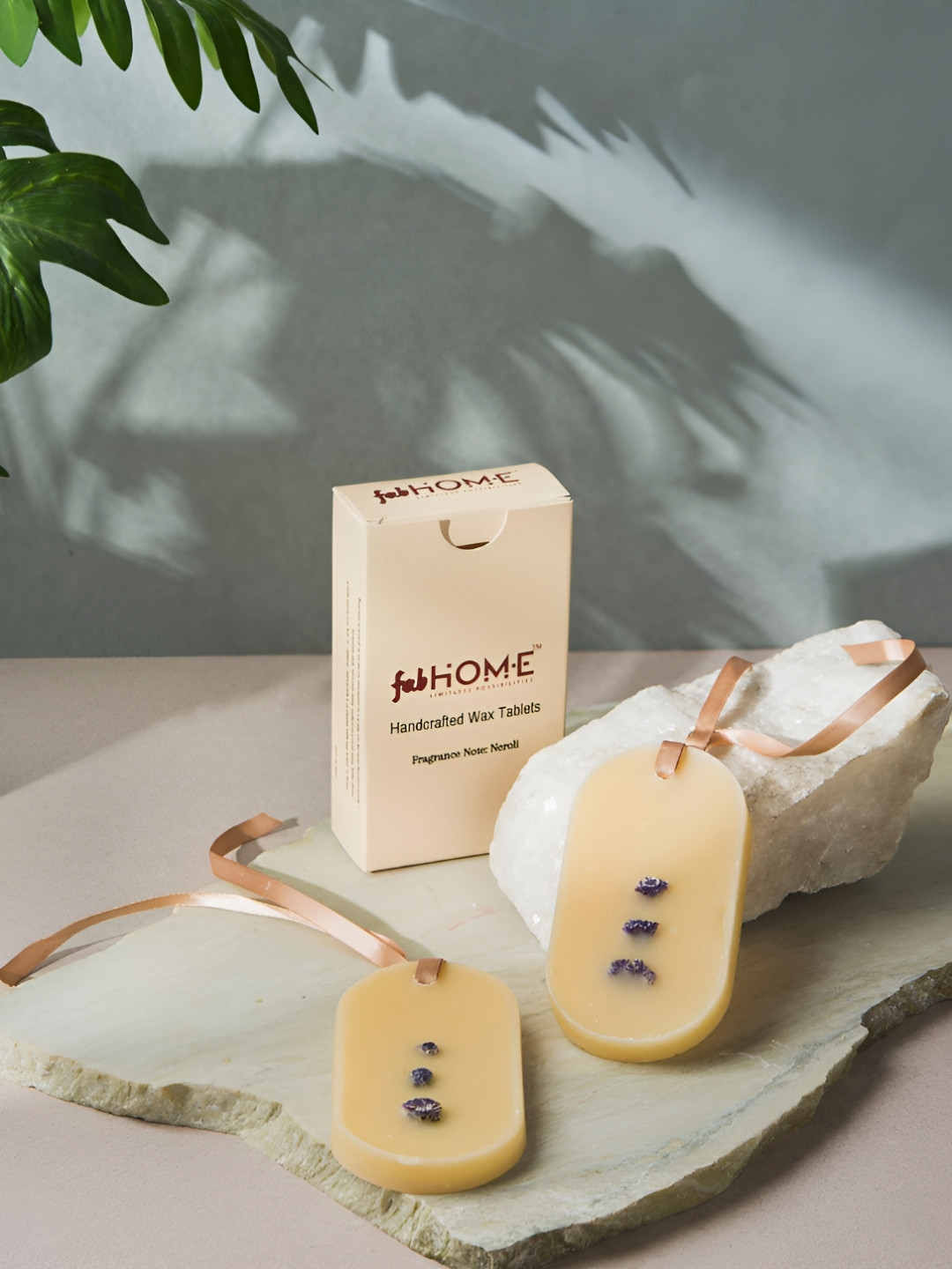 Fabindia Mehak White & Blue 2 Pieces Neroli Room Freshners