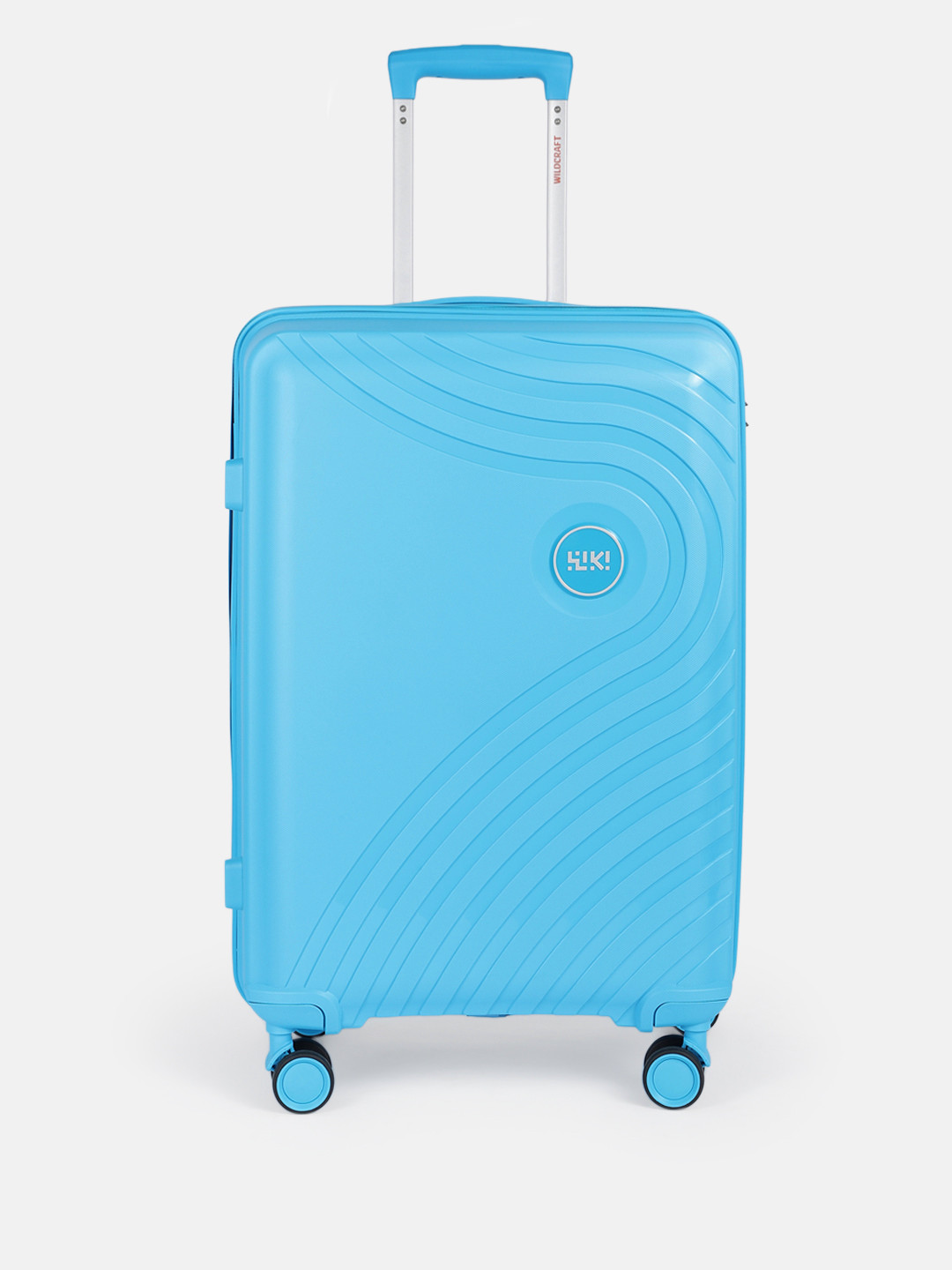 Wildcraft Onyx Marine Textured Hard Medium Trolley Suitcase- 60L