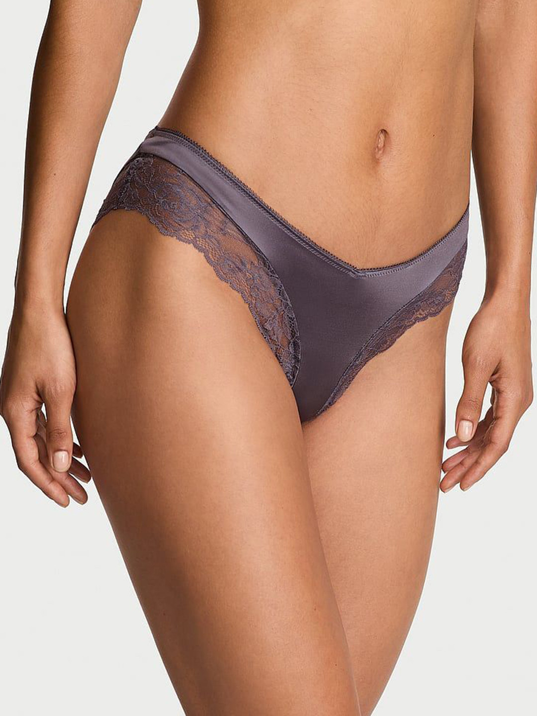 Victoria's Secret Self Design Lace Details High-Rise Basic Briefs