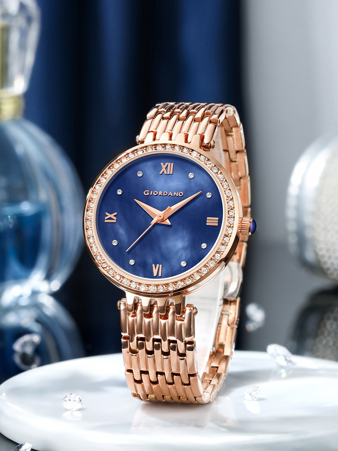 GIORDANO Women Navy Analogue Watch A2060-44