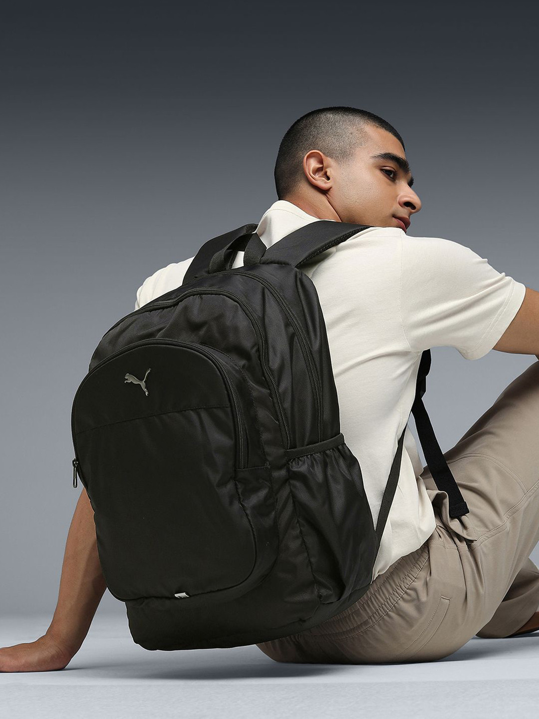 Puma Unisex Classic Ergonomic Shoulder Strap Everyday Backpack