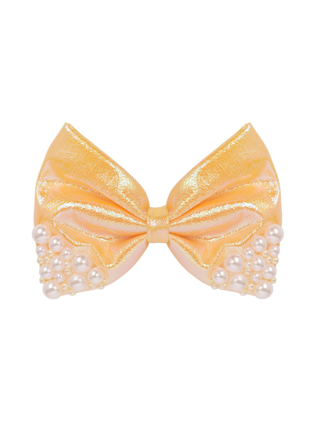 Aye Candy Girls Embellished Bow on Aligator Hair Clip