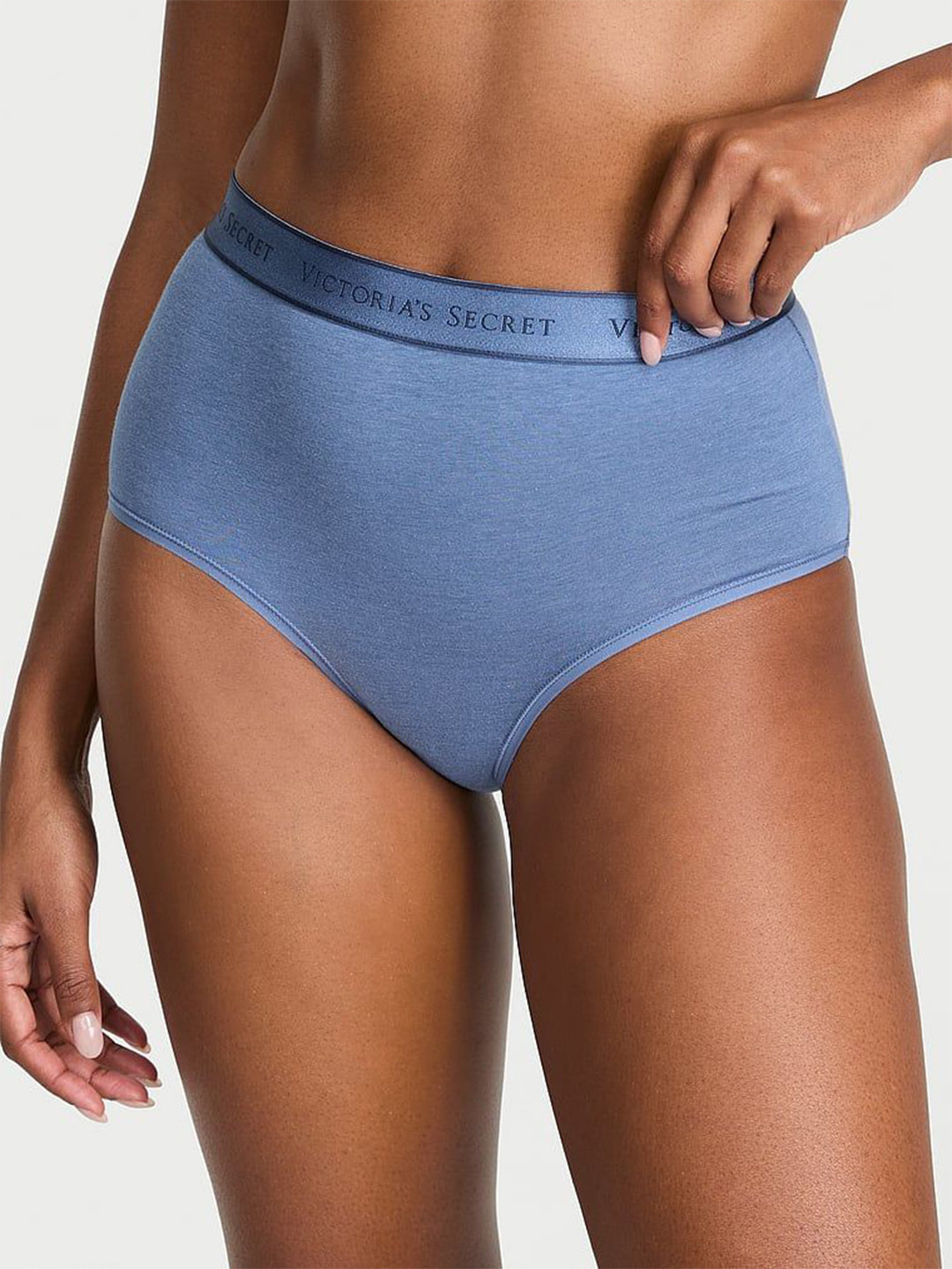 Victoria's Secret Women Logo High-Rise Modern Basic Brief