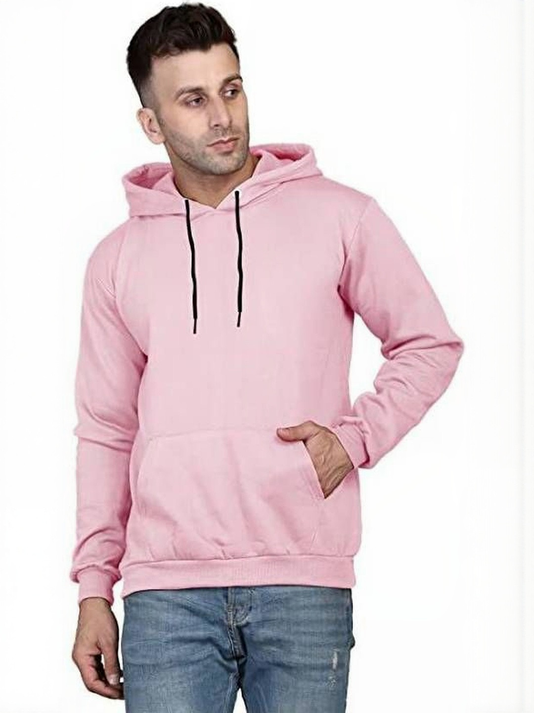 VALUE CREATION Men Hooded Full Sleeves Pullover Sweatshirt