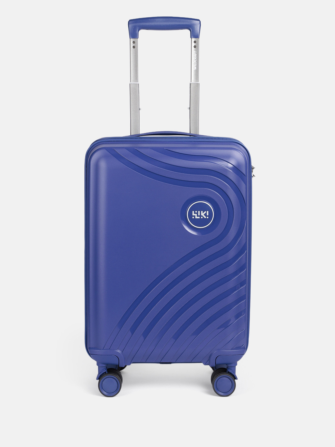 Wildcraft Onyx Textured Hard Cabin Trolley Suitcase- 45L
