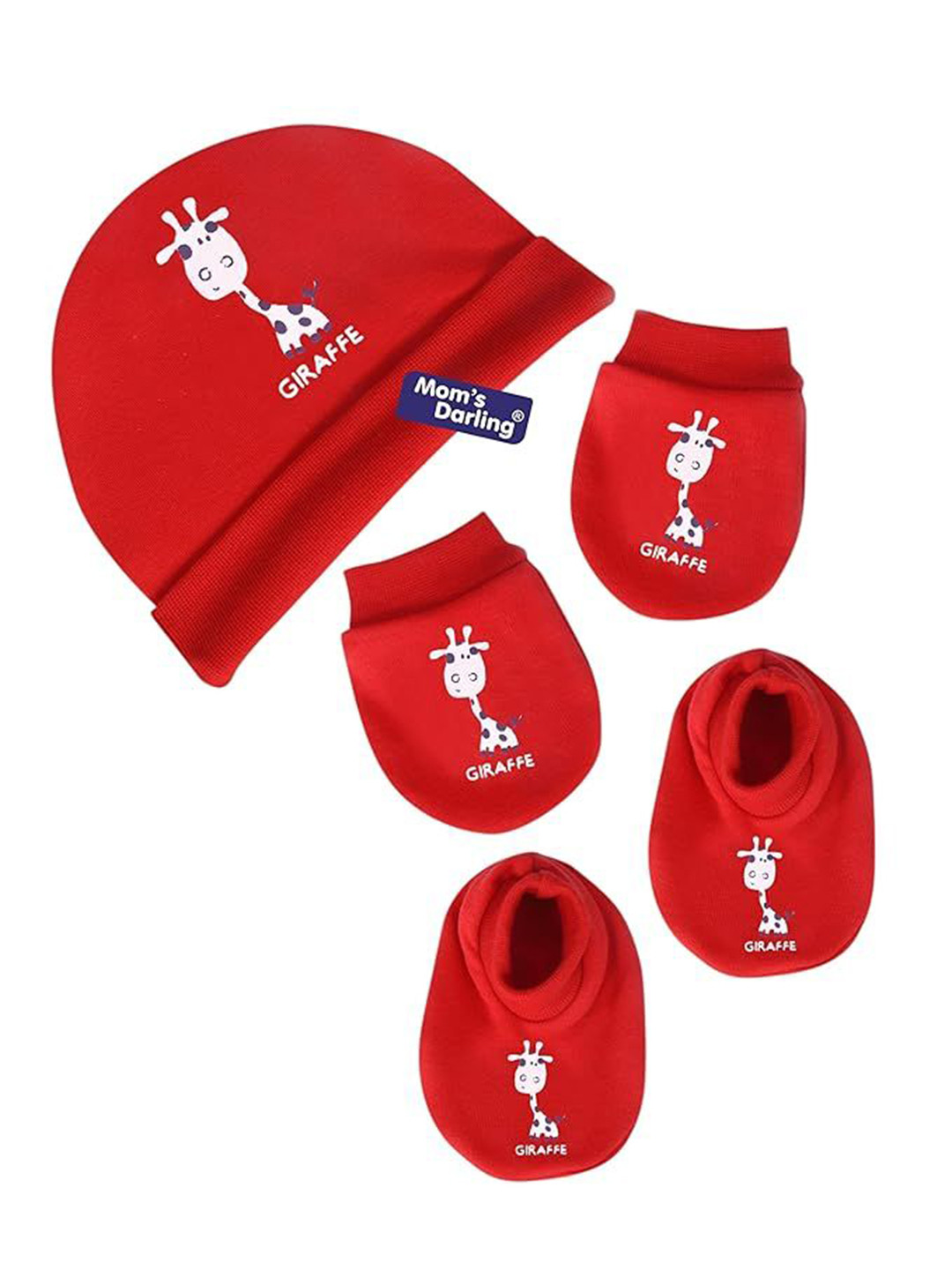 Mom's Darling Kids Printed Cotton Caps