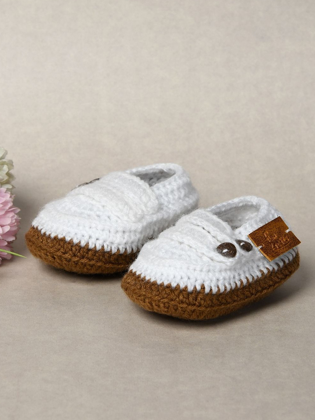 FUNKRAFTS Kids Handmade Pure Wool Booties