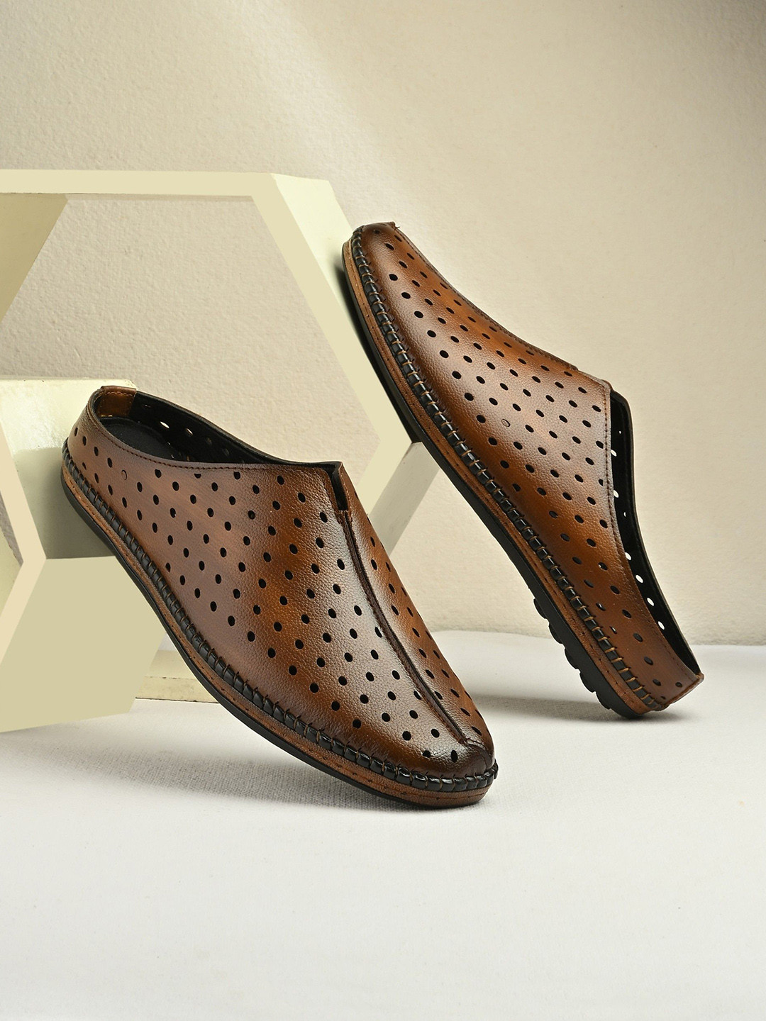 Killer Perforations Lightweight Slip-On Loafers