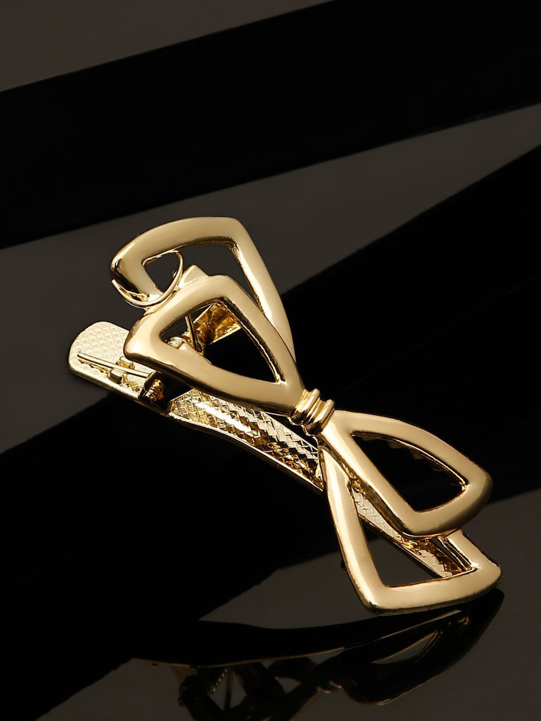 Stoln Women Embellished Bow shaped Hair Claw Clip